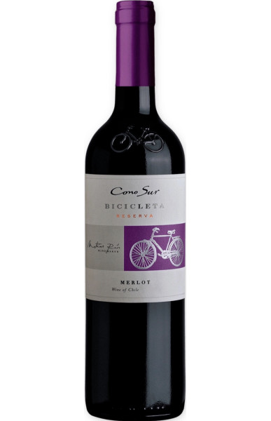 Вино Cono Sur, "Bicicleta" Merlot, Central Valley DO