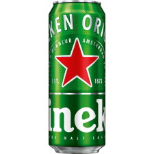 Пиво "Heineken" Lager (Russia), in can, 430 мл