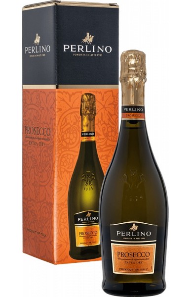Игристое вино Perlino, Prosecco DOC, gift box
