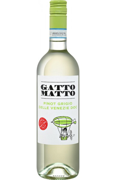 Вино Villa degli Olmi, "Gatto Matto" Pinot Grigio delle Venezie DOC, 2022