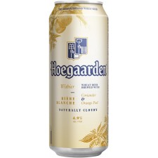 Пиво "Hoegaarden" Blanche, in can, 0.45 л
