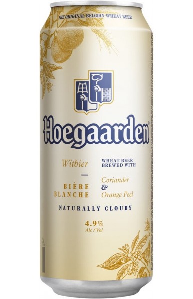 Пиво "Hoegaarden" Blanche, in can, 0.45 л